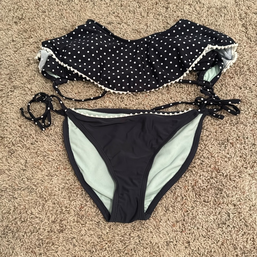 Target Bikini set size medium small stain on inside of top